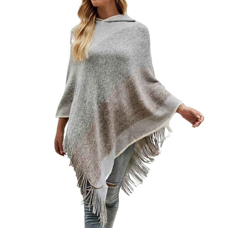 Poncho femme capuche new arrivals