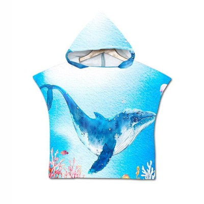 Poncho de plage bébé - poncho-boutique