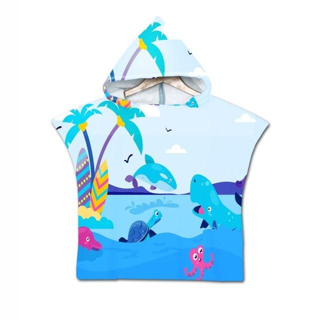 Poncho de plage bébé - Poncho-Boutique